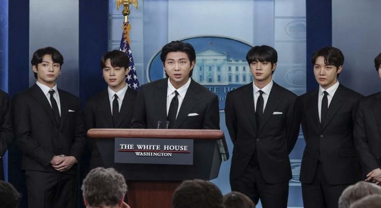 BTS habla en la Casa Blanca sobre racismo contra asiáticos