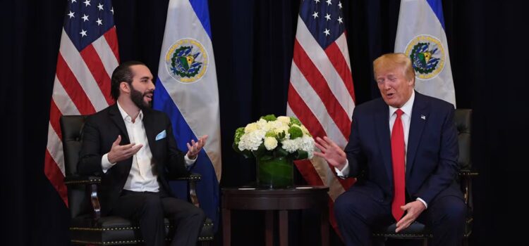 Trump discute con Bukele sobre la lucha contra la inmigración ilegal y el Tren de Aragua