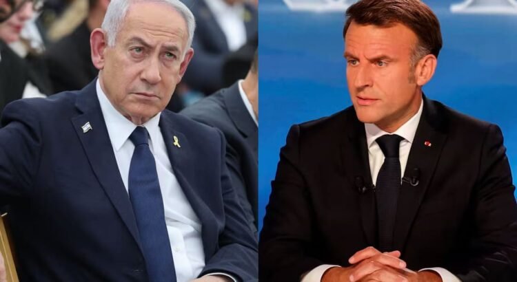 El presidente Macron calificó de “vergüenza” las acciones militares del premier Netanyahu
