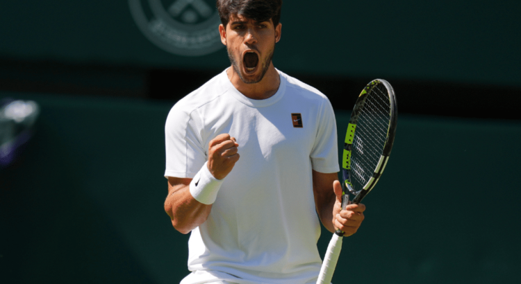 Alcaraz gana a Fritz con un gran servicio y se mete en su tercera final seguida de Wimbledon