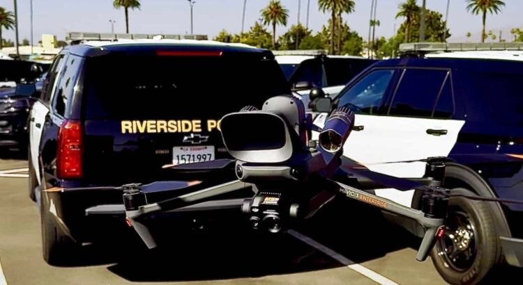 La policía de Riverside despliega nuevos drones en la represión ilegal de los fuegos artificiales del 4 de julio