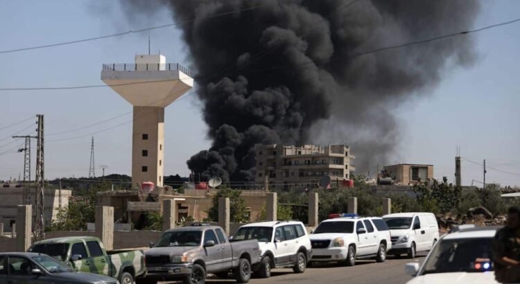 Israel bombardea el palacio presidencial en Damasco y amenaza con ampliar su intervención en el sur de Siria Israel bombardea el palacio presidencial en Damasco y amenaza con ampliar su intervención en el sur de Siria