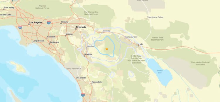 Un terremoto de magnitud 3,6 golpea cerca de Idyllwild en el condado de Riverside