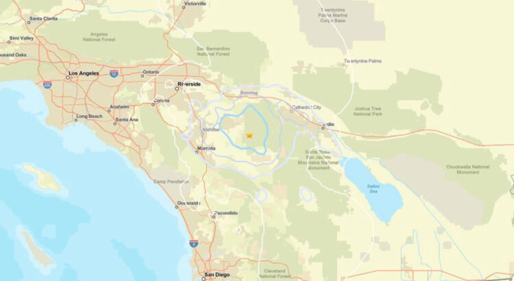Un terremoto de magnitud 3,6 golpea cerca de Idyllwild en el condado de Riverside