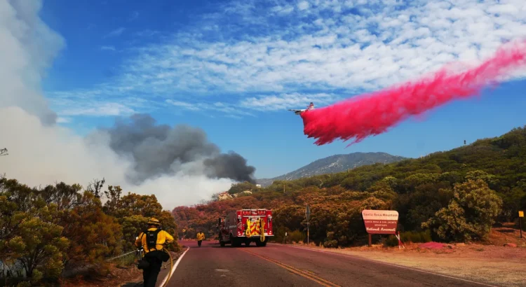 Se emiten órdenes de evacuación mientras el incendio Rosa quema casi 1.600 acres en el condado de Riverside