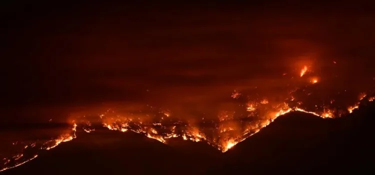 Un rayo provoca varios incendios pequeños en el sur de California en medio de una ola de calor