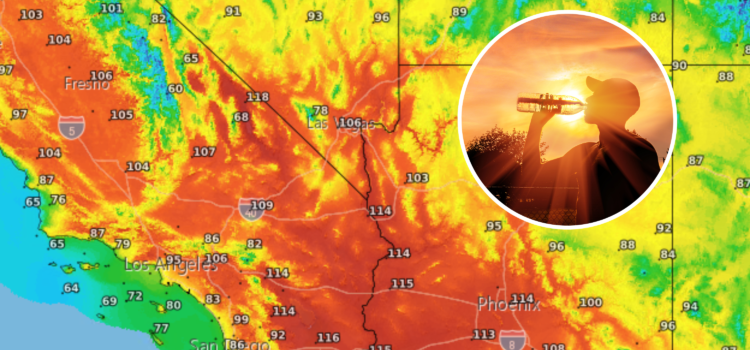 Comienza una ola de calor en el sur de California y se esperan temperaturas casi récord