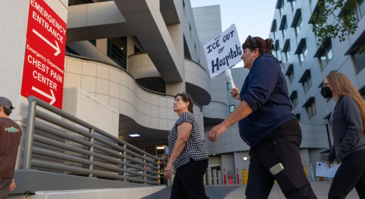 California enfrenta barreras al querer frenar redadas del ICE en entornos de salud California enfrenta barreras al querer frenar redadas del ICE en entornos de salud