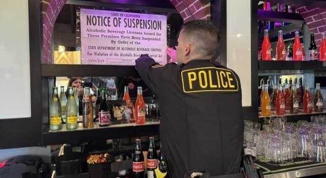 ABC suspende la licencia de un restaurante en Riverside