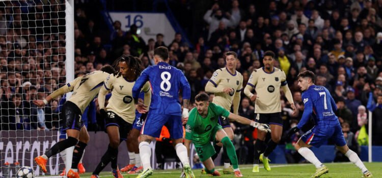 Chelsea aplasta por 3-0 al FC Barcelona en Champions League
