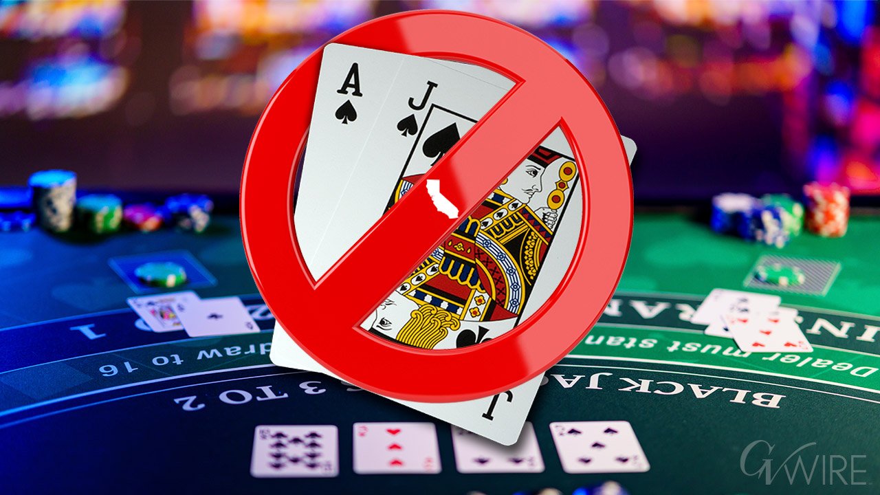California prohibirá los juegos tipo blackjack en las salas de juego a partir de abril.